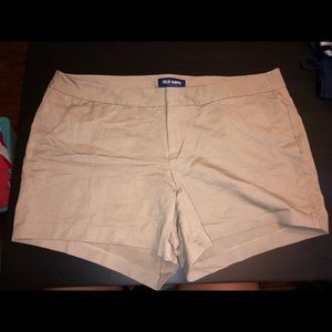 Old Navy Khaki Dress Shorts Size 18
